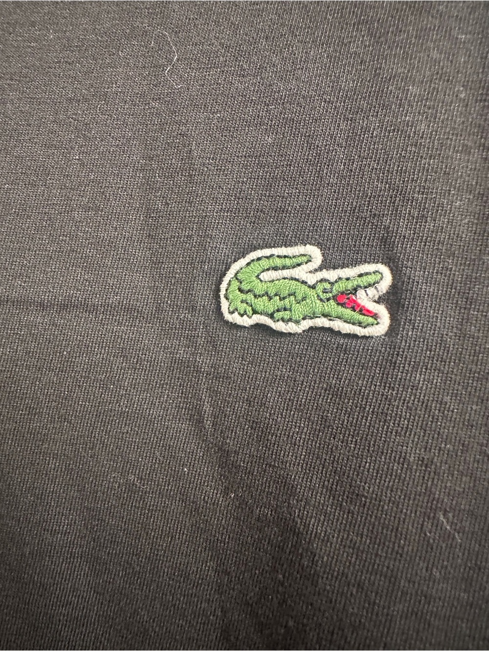 Lacoste tee t-shirt top size 7 which is size XXL men
Black, v neck - Picture 3 of 5